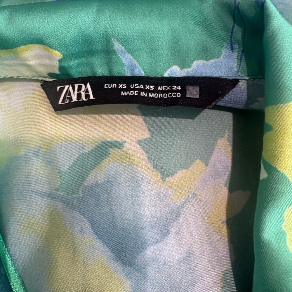Zara Multicolor Floral Jumpsuit - Picture 3 of 5